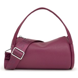 Bolso - cuero - burdeos