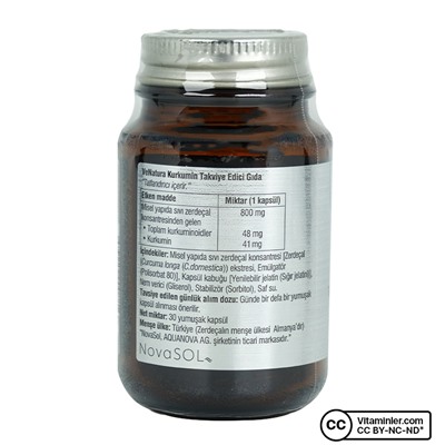 Venatura Curcumin Novasol 800 мг 30 капсул