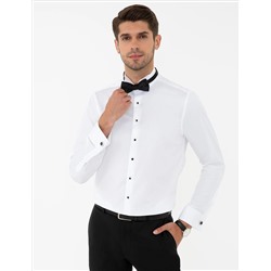 Рубашка для смокинга с белым Slim Fit