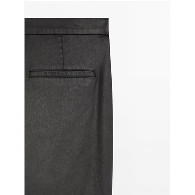 Pantalón legging encerado
