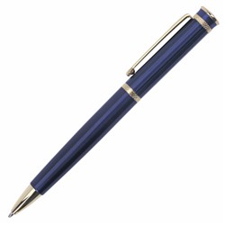 Ручка подарочная шариковая BRAUBERG "Perfect Blue", корпус синий, узел 1 мм, линия письма 0,7 мм, синяя, 141415