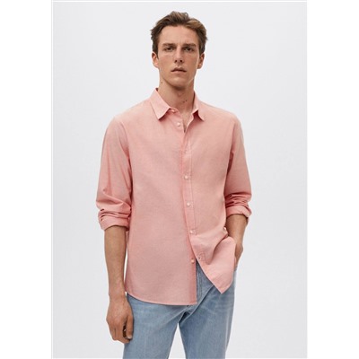 Camisa regular fit algodón -  Hombre | MANGO OUTLET España