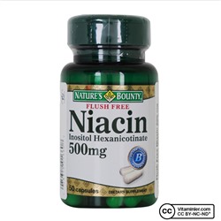 Nature's Bounty Flush без ниацина 500 мг 50 капсул