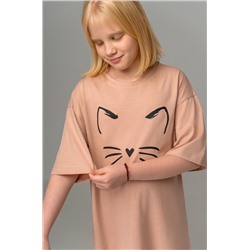 Туника оверсайз для девочки Happyfox
