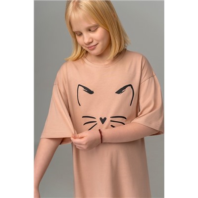 Туника оверсайз для девочки Happyfox