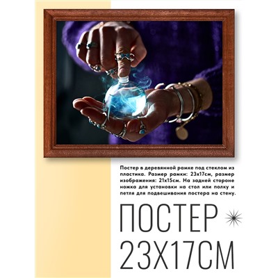 POSG-0039 Постер в рамке 23x17см Эликсир