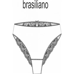 MELADO ТРУСЫ ЖЕНСКИЕ "BRASILIANO" арт. 1900W-40058.2L-921