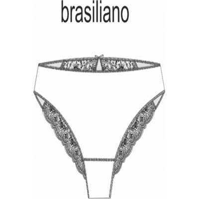 MELADO ТРУСЫ ЖЕНСКИЕ "BRASILIANO" арт. 1900W-40058.2L-921