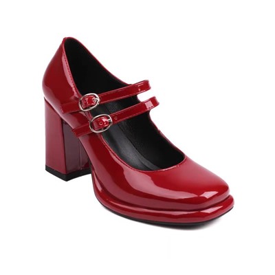 Туфли из лакированной кожи 👠 Большие размеры
