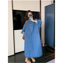 джинсовое платье PLUS SIZE