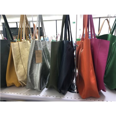 натуральная кожа шоппер bag hunter