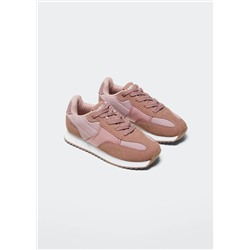 Deportiva combinada cordones -  Niña | MANGO OUTLET España