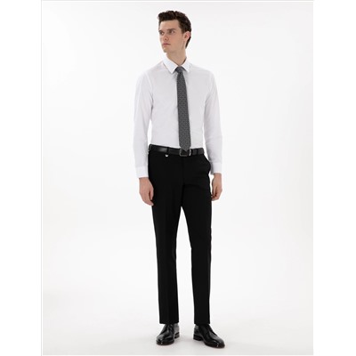 Тканневые брюки Black Slim Fit