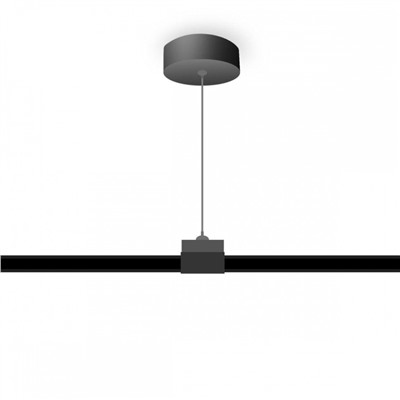 Нарушена упаковка!   Комплект подвесной для однофазного трека 1м. Ambrella light Track System  BK GL7033