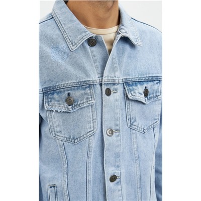Куртка джинс P411-1250 l.blue