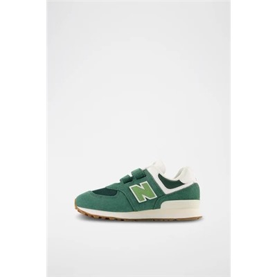 Zapatillas 574 - Verde y blanco