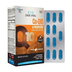 Zade Vital Коэнзим Q10 и пребиотик 30 капсул