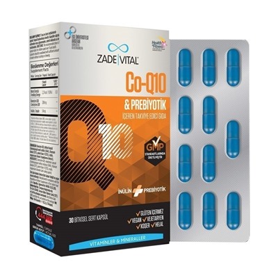 Zade Vital Коэнзим Q10 и пребиотик 30 капсул