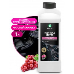 GRASS Полироль-очиститель пластика матовый "Polyrole Matte" (канистра 1 л)