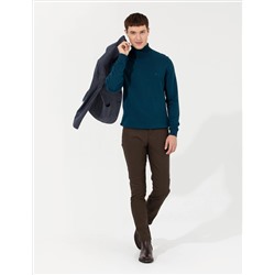 Brown Slim Fit Canvas Bloys
