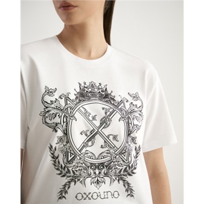OXOUNO Футболка:жен. МОДЕЛЬ 33 OXO-3238-1058