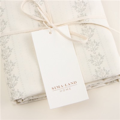 Набор наволочек SL Home Floral pattern 70*70+3 см - 2 шт, сатин, 140 гр/м2, 100% хлопок