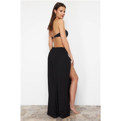 Black плюша пляжные брюки Tbess24pl00012