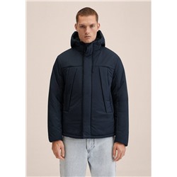 Anorak capucha bolsillos -  Hombre | MANGO OUTLET España