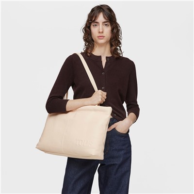 Bolso shopper Tous Dolsa - cuero - beige