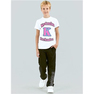 Футболка детская KETMIN EXCLUSIVE цв.Белый/розовый