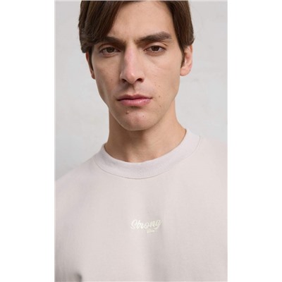 Футболка P411-0583 beige