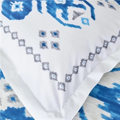 Karaca Home Neos Beige Комплект двойных пододеяльников из 100% хлопка