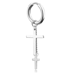 Серьги длинные/Моно серьга с замком кольцо арт. 13 2421 (id 270815)