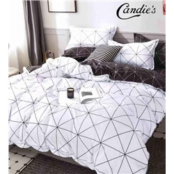 Комплекты из  мягкого поплина, с простыней на резинке Candie's  08.03.