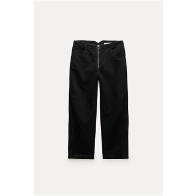 JEANS ZW COLLECTION CROPPED BARREL TIRO MEDIO