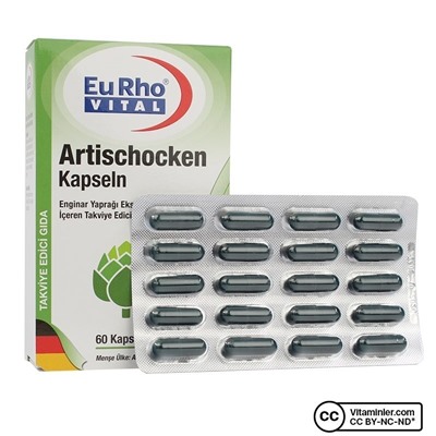 Eurho Vital Artischocken (артишок) 60 капсул