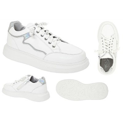 Полуботинки Kenka 24-117 white