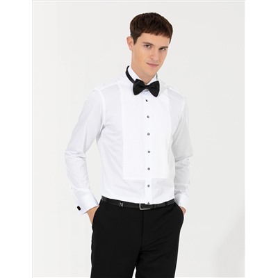 Рубашка для смокинга с белым Slim Fit