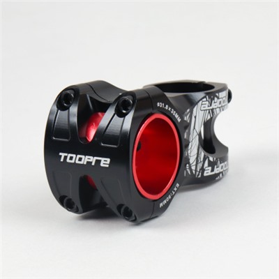Вынос руля алюминиевый усиленный TOOPRE EXT-50. Длина: 50MM. Под руль: 31,8 ММ. 6061 T6 . TECH:  CNC. Черный /уп 50/