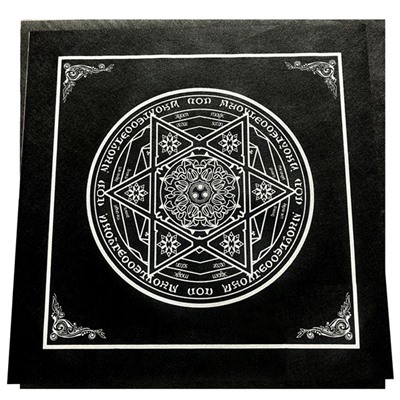 SK014 Скатерть для гадания на Таро, 50х50см