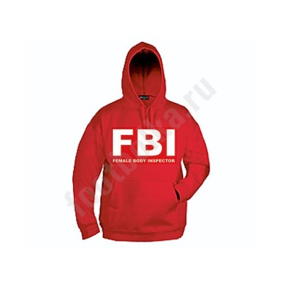Мужская толстовка с капюшоном "FBI"