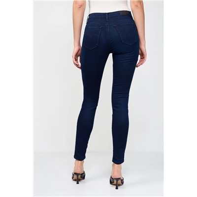 Vaquero skinny fit de tiro alto Joi - Azul oscuro