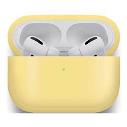 Чехол для Airpods Pro Silicone Yellow