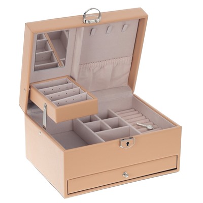 Шкатулка для украшений, L22,5 W17 H12 см