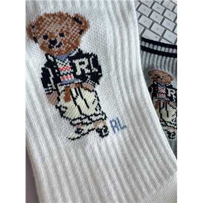 Носки с мишками Ralp*h Laure*n 💙  Набор из 3 пар