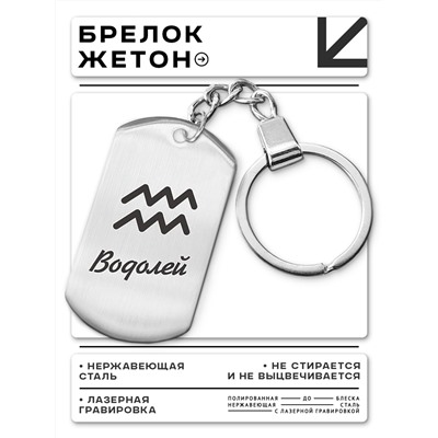 BKZ-094 Брелок Знаки Зодиака - Водолей