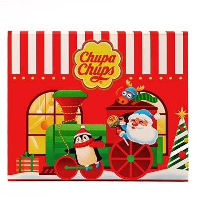 Новогодний набор с кондитерскими изделиями Chupa Chups, Fruittella и Meller, 201,4 г