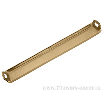 Поднос декоративный (металл), 23,2x4,7xH1,2 см