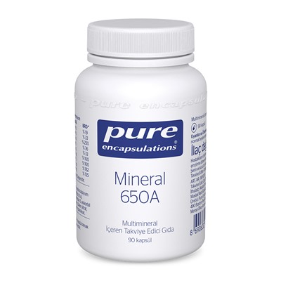 Pure Encapsulations Mineral 650A 90 капсул