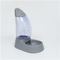 Автокормушка 3,1 л, 31,5 х 16,5 х 36,5 см, серая